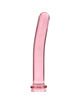 nebula series by ibiza - modelo 8 dildo cristal transparente 14.5 cm -o- 2 cm