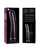nebula series by ibiza - model 9 dildo borosilicate glass clear 15.5 cm -o- 2.5 cm