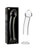 nebula series by ibiza - modelo 11 dildo cristal transparente 16 cm -o- 3 cm