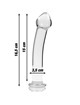 Dildo de Vidro Ibiza Nebula Series Modelo 11 16 cm