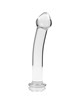 nebula series by ibiza - model 11 dildo borosilicate glass clear 16 cm -o- 3 cm