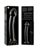 nebula series by ibiza - model 11 dildo borosilicate glass clear 16 cm -o- 3 cm