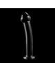 nebula series by ibiza - modelo 11 dildo cristal transparente 16 cm -o- 3 cm