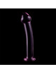 nebula series by ibiza - model 11 dildo borosilicate glass clear 16 cm -o- 3 cm