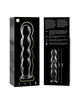 nebula series by ibiza - model 10 dildo borosilicate glass clear 16.5 cm -o- 3.5 cm