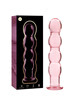 nebula series by ibiza - modelo 10 dildo cristal transparente 16.5 cm -o- 3.5 cm