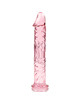 nebula series by ibiza - model 12 dildo borosilicate glass clear 17 cm -o- 3.5 cm