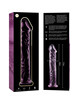 nebula series by ibiza - modelo 12 dildo cristal transparente 17 cm -o- 3.5 cm