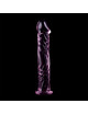 nebula series by ibiza - modelo 12 dildo cristal transparente 17 cm -o- 3.5 cm