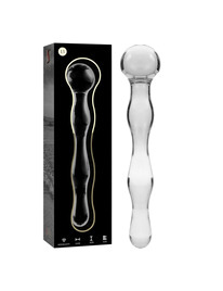 Dildo de Vidro Ibiza Nebula Series Modelo 13 18 cm