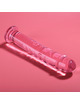 nebula series by ibiza - modelo 16 dildo cristal transparente 18.5 cm -o- 3 cm