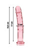 Dildo de Vidro Ibiza Nebula Series Modelo 16 18.5 cm