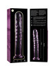 nebula series by ibiza - modelo 16 dildo cristal transparente 18.5 cm -o- 3 cm