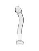 nebula series by ibiza - model 18 dildo borosilicate glass clear 18.5 cm -o- 3.5 cm