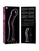nebula series by ibiza - model 18 dildo borosilicate glass clear 18.5 cm -o- 3.5 cm