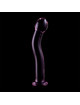 nebula series by ibiza - modelo 18 dildo cristal transparente 18.5 cm -o- 3.5 cm