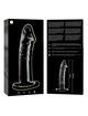 Dildo de Vidro Ibiza Nebula Series Modelo 19 18.5 cm