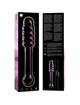 nebula series by ibiza - model 20 dildo borosilicate glass clear 20.5 cm -o- 3 cm