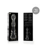 Dildo de Vidro Ibiza Nebula Series Modelo 21 20.5 cm