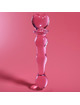 nebula series by ibiza - model 21 dildo borosilicate glass clear 20.5 cm -o- 3.5 cm