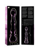 nebula series by ibiza - model 21 dildo borosilicate glass clear 20.5 cm -o- 3.5 cm