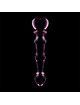 nebula series by ibiza - model 21 dildo borosilicate glass clear 20.5 cm -o- 3.5 cm
