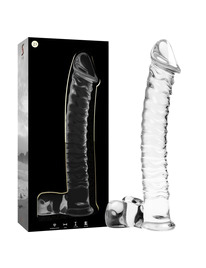 Dildo de Vidro Ibiza Nebula Series Modelo 23 21.5 cm