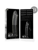 nebula series by ibiza - modelo 23 dildo cristal transparente 21.5 cm -o- 4 cm