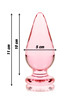 Plug Anal de Vidro Ibiza Nebula Series Modelo 4 11 cm