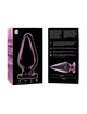 Plug Anal de Vidro Ibiza Nebula Series Modelo 4 11 cm