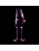 nebula series by ibiza - model 6 anal plug borosilicate glass clear 12.5 cm -o- 4 cm