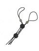 kink - black detail nipple clamps with black elastic