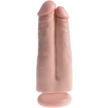 Dildo Duplo King Cock Dupla Penetração 20,3 cm