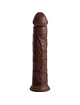 Dildo Realístico King Cock Elite Castanho 28 cm
