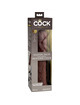 Dildo Realístico King Cock Elite Castanho 28 cm
