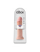 Dildo Realístico King Cock Bege 28 cm