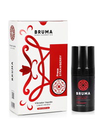 Vibrador Líquido Bruma Ultra Deslizante Morango 15 ml