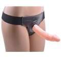 Strap-on with Dildo Hollow Bege18 cm