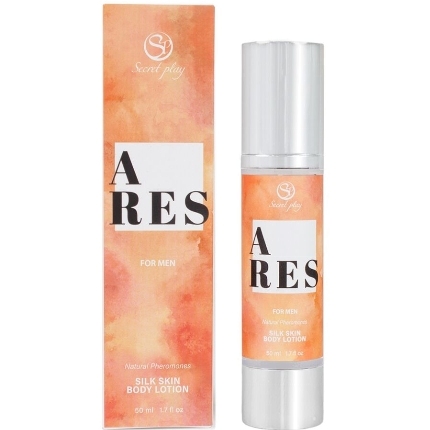 secretplay - ares lociÓn piel de seda para hombres 50 ml