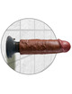 king cock - dildo vibrador marrÓn 15.24 cm