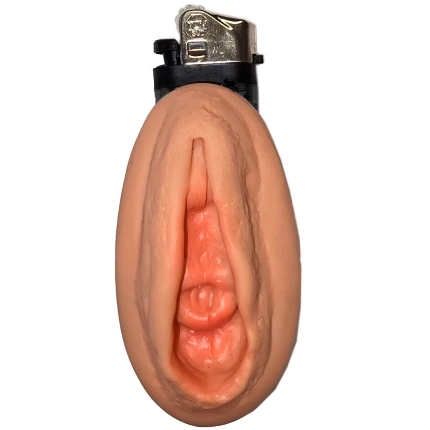 diablo picante - mechero vagina natural