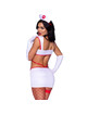 Leg avenue - disfraz enfermera sexy blanco s