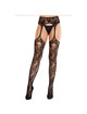 Meias de Liga Leg Avenue Pizzo Preto