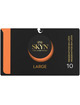 skyn - preservativo large ajuste extra 10 unidades
