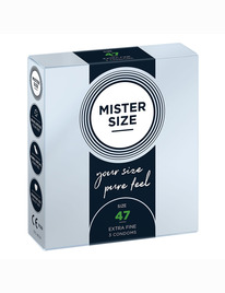 3x Preservativos Mister Size