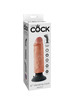 king cock - dildo vibrador 15.24 cm natural