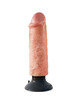king cock - dildo vibrador 15.24 cm natural