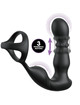anal fantasy elite collection - anillo y masajeador anal vibrador con control remoto