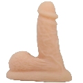 pretty love - wildon dildo ultra realÍstico y elÁstico 10 cm natural