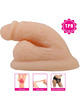 Dildo Realístico Pretty Love Wildon Bege 10 cm